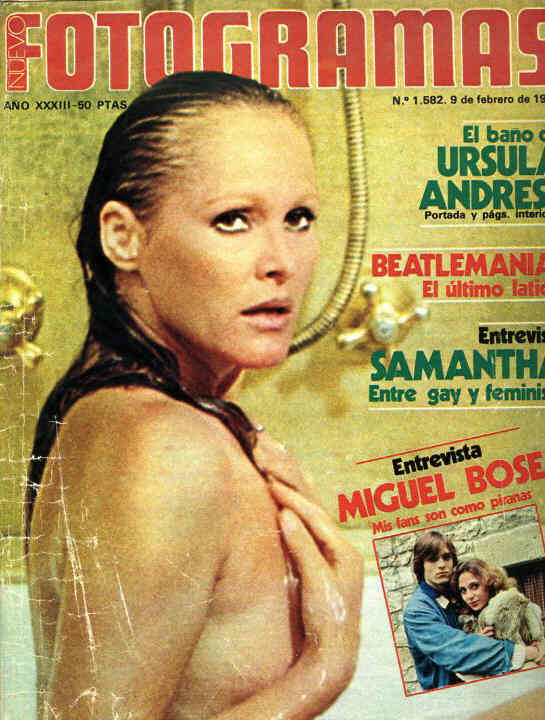 FOTOGRAMAS magazine side cover Issue 1582 9 February 1979
