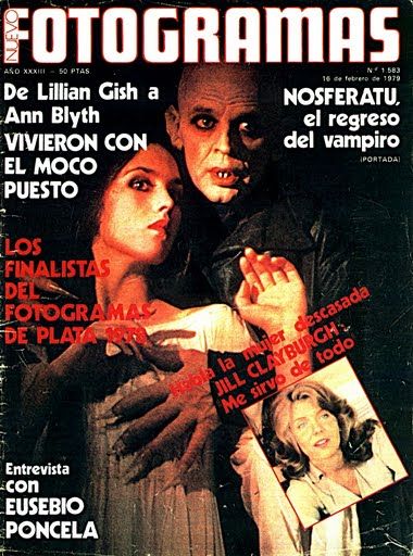 FOTOGRAMAS magazine side cover Issue 1583 16 February 1979