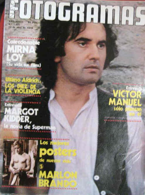 FOTOGRAMAS magazine side cover Issue 1591 13 April 1979