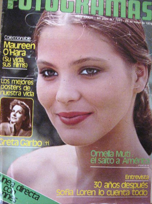 FOTOGRAMAS magazine side cover Issue 1597 25 May 1979