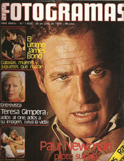 FOTOGRAMAS magazine side cover Issue 1602 29 June 1979