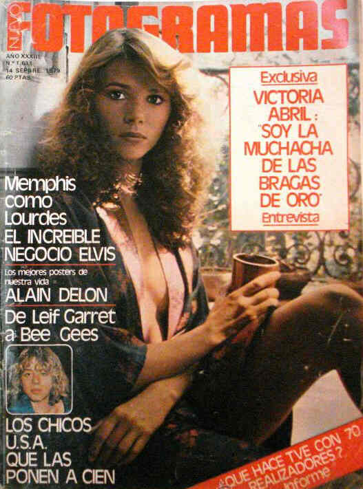 FOTOGRAMAS magazine side cover Issue 1611 14 September 1979