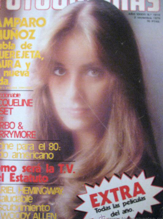 FOTOGRAMAS magazine side cover Issue 1618 2 November 1979