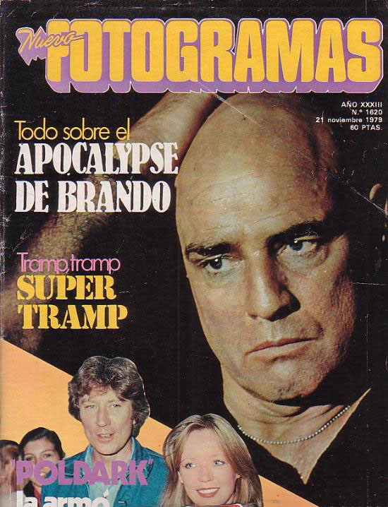 FOTOGRAMAS magazine side cover Issue 1620 21 November 1979