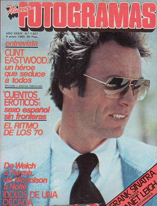 FOTOGRAMAS magazine side cover Issue 1627 9 January 1980
