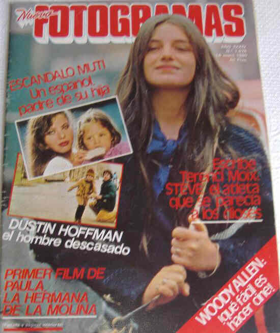 FOTOGRAMAS magazine side cover Issue 1628 16 January 1980