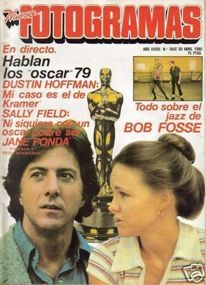 FOTOGRAMAS magazine side cover Issue 1642 30 April 1980