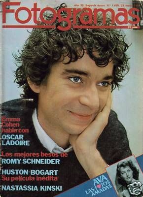 FOTOGRAMAS magazine side cover Issue 1650 25 March 1981