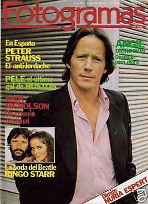 FOTOGRAMAS magazine side cover Issue 1657 13 May 1981