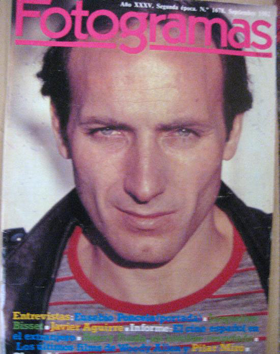 FOTOGRAMAS magazine side cover Issue 1678 September 1982