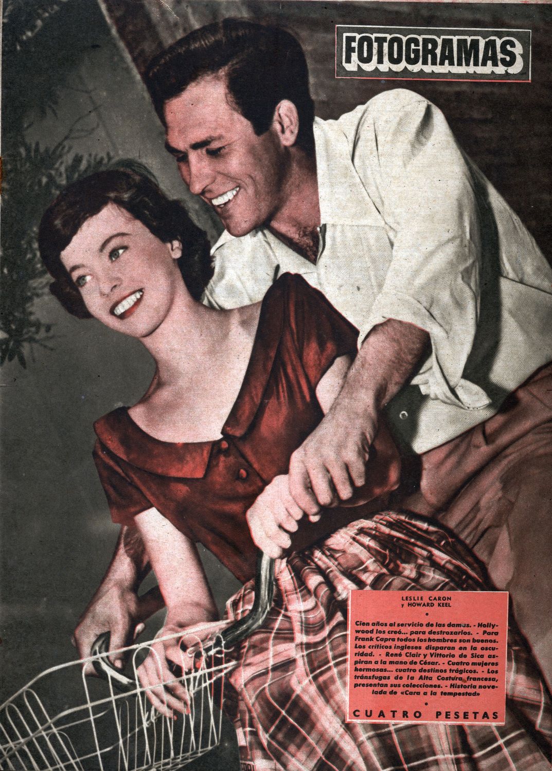 FOTOGRAMAS magazine side cover Issue 170 15 February 1952