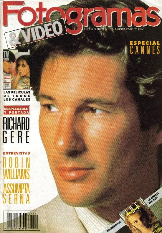 FOTOGRAMAS magazine side cover Issue 1764 June 1990