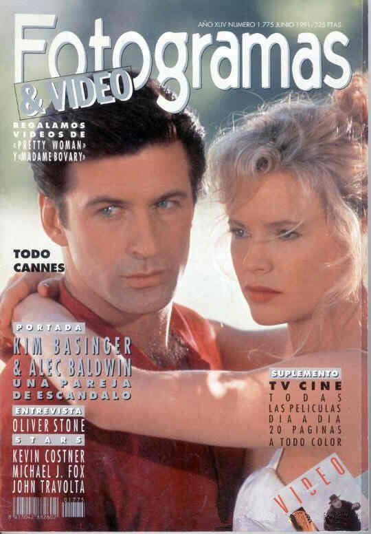FOTOGRAMAS magazine side cover Issue 1775 June 1991