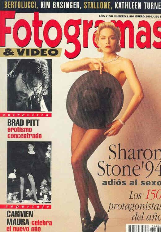FOTOGRAMAS magazine side cover Issue 1804 January 1994