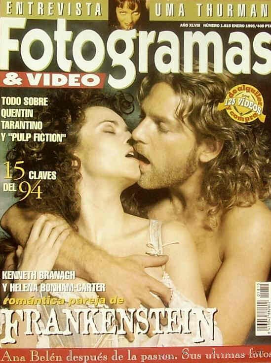 FOTOGRAMAS magazine side cover Issue 1815 January 1995