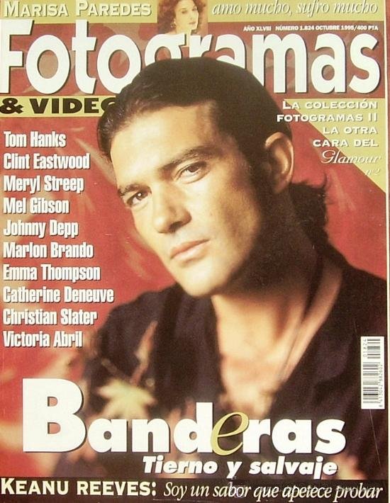 FOTOGRAMAS magazine side cover Issue 1824 October 1995