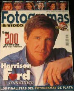 FOTOGRAMAS magazine side cover Issue 1828 February 1996