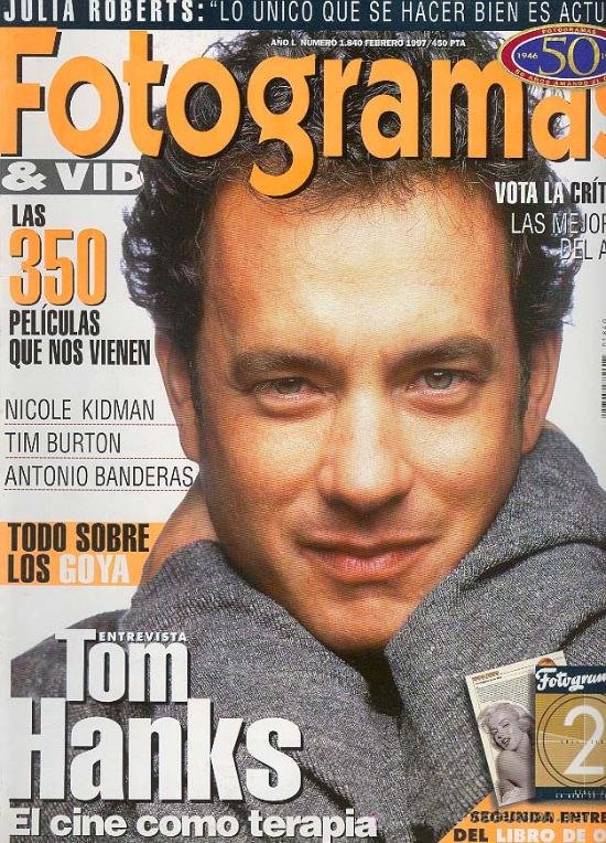 FOTOGRAMAS magazine side cover Issue 1840 February 1997