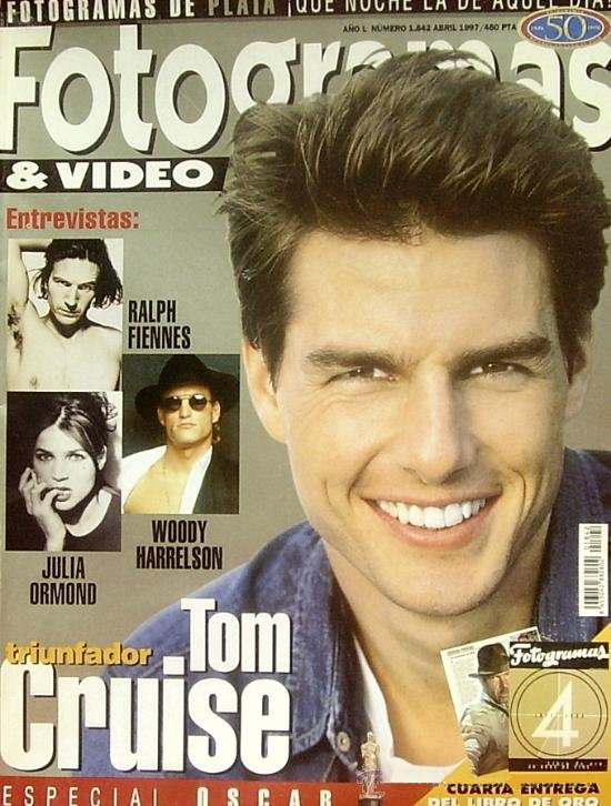 FOTOGRAMAS magazine side cover Issue 1842 April 1997