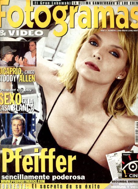 FOTOGRAMAS magazine side cover Issue 1855 May 1998