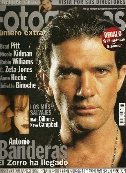 FOTOGRAMAS magazine side cover Issue 1862 December 1998