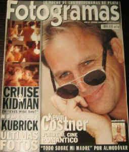 FOTOGRAMAS magazine side cover Issue 1866 April 1999