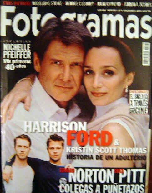 FOTOGRAMAS magazine side cover Issue 1873 November 1999