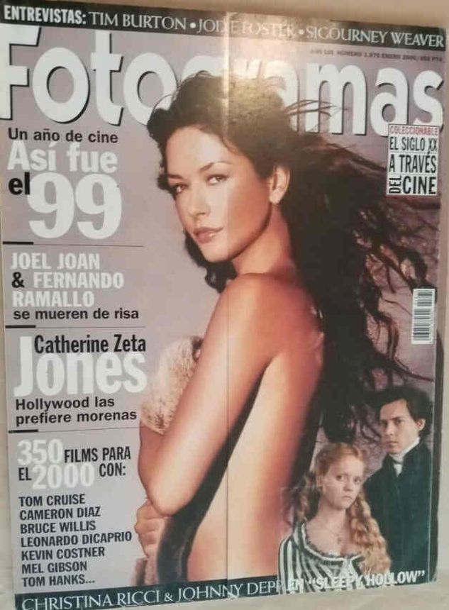 FOTOGRAMAS magazine side cover Issue 1875 January 2000