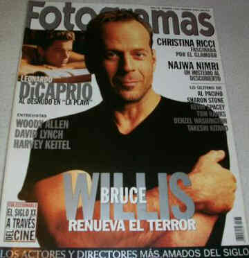 FOTOGRAMAS magazine side cover Issue 1876 February 2000