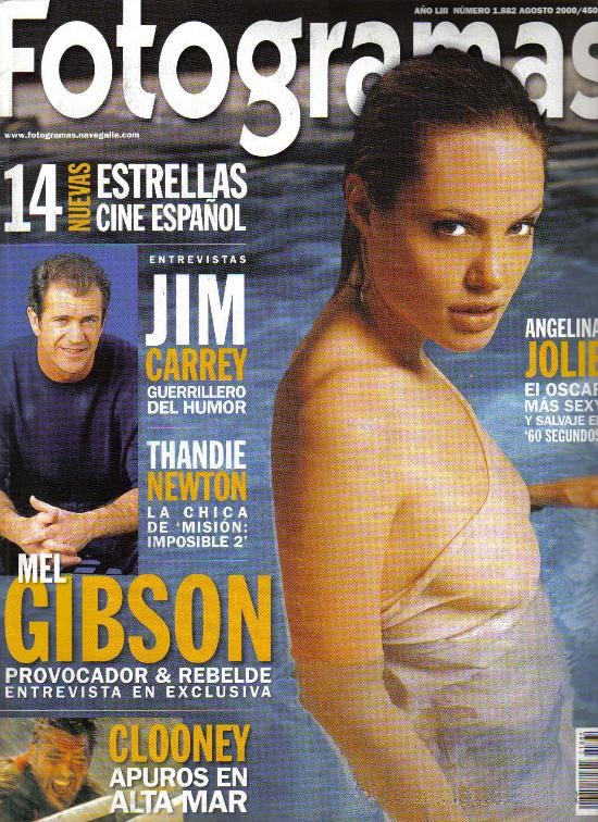 FOTOGRAMAS magazine side cover Issue 1882 August 2000