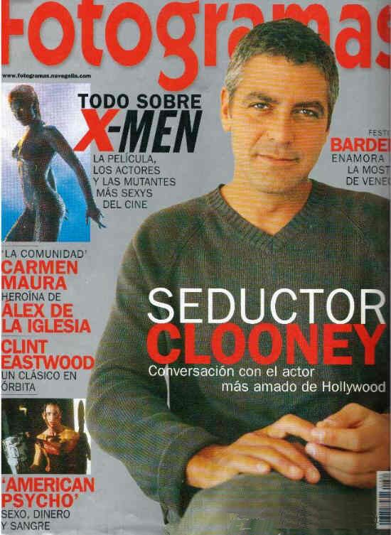 FOTOGRAMAS magazine side cover Issue 1884 October 2000