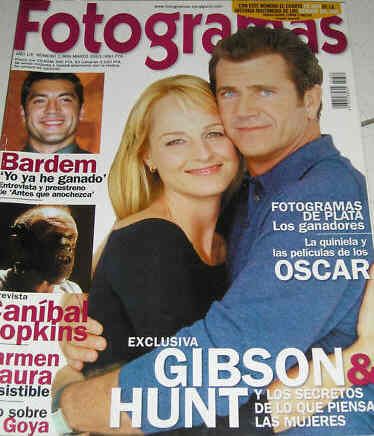 FOTOGRAMAS magazine side cover Issue 1889 March 2001