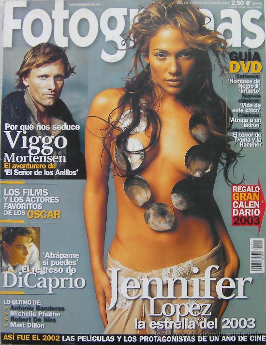 FOTOGRAMAS magazine side cover Issue 1911  2003