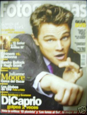 FOTOGRAMAS magazine side cover Issue 1912  2003