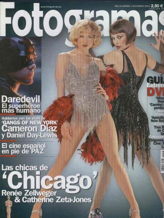 FOTOGRAMAS magazine side cover Issue 1913  2003