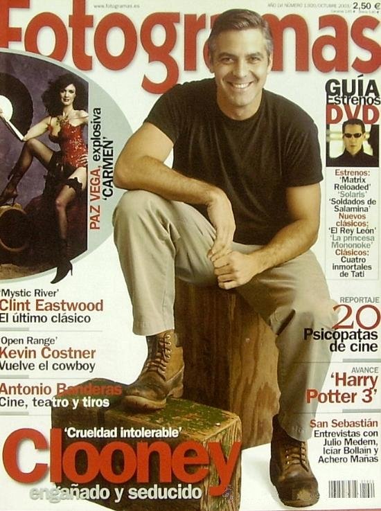 FOTOGRAMAS magazine side cover Issue 1920  2003