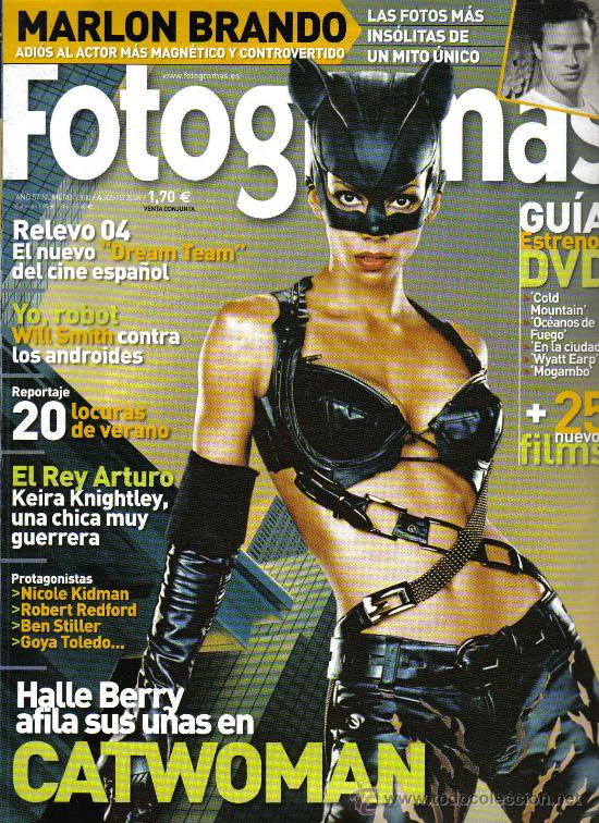 FOTOGRAMAS magazine side cover Issue 1930 August 2004