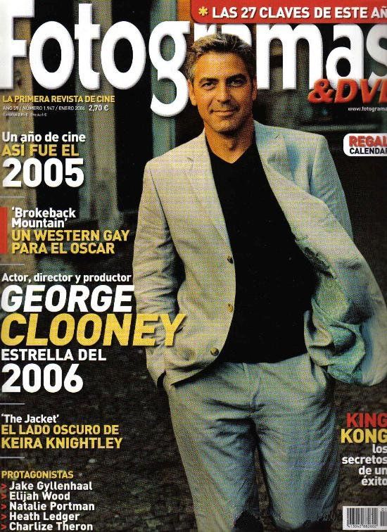 FOTOGRAMAS magazine side cover Issue 1947 January 2006