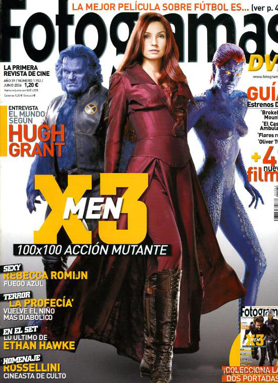 FOTOGRAMAS magazine side cover Issue 1952 June 2006