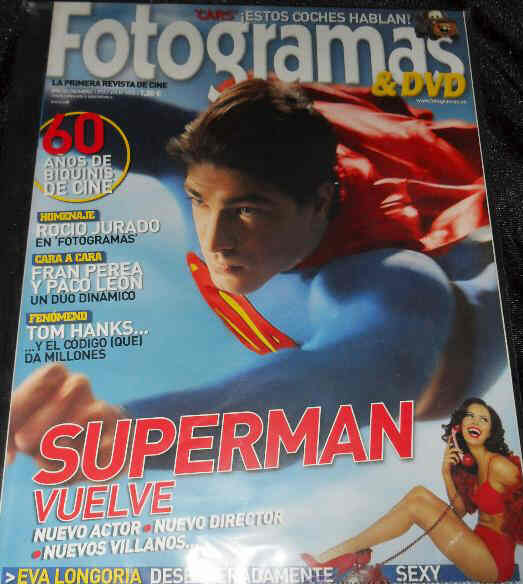FOTOGRAMAS magazine side cover Issue 1953 July 2006