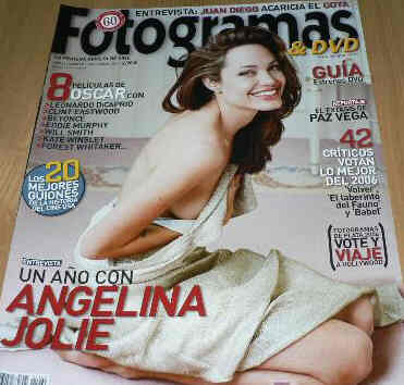 FOTOGRAMAS magazine side cover Issue 1960 February 2007