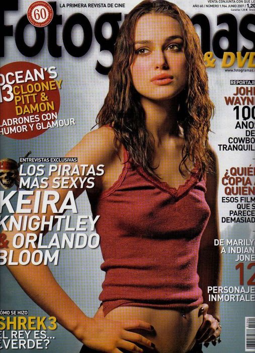 FOTOGRAMAS magazine side cover Issue 1964 June 2007