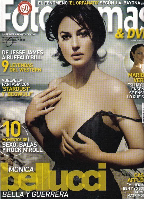 FOTOGRAMAS magazine side cover Issue 1969 November 2007