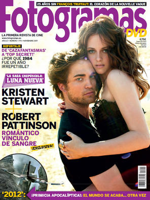 FOTOGRAMAS magazine side cover Issue 1993 November 2009