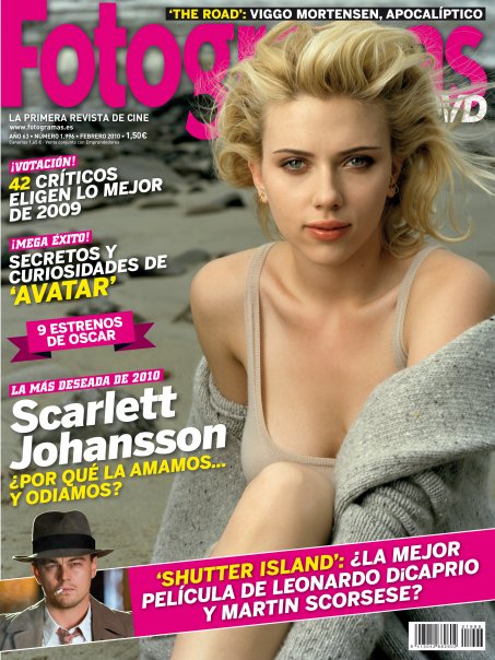 FOTOGRAMAS magazine side cover Issue 1996 February 2010