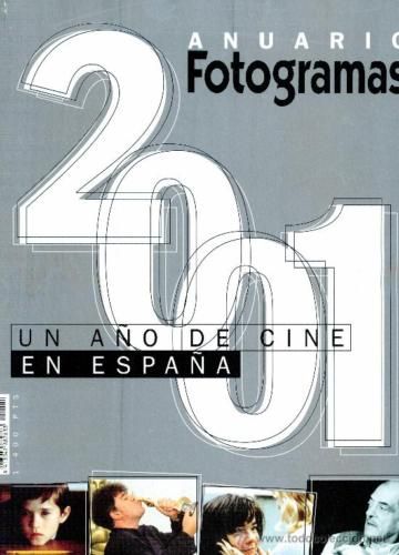 FOTOGRAMAS magazine side cover Annual 2001