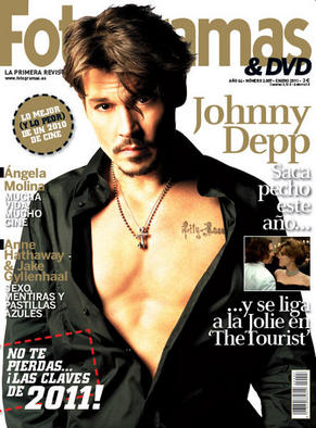FOTOGRAMAS magazine side cover Issue 2007 January 2011
