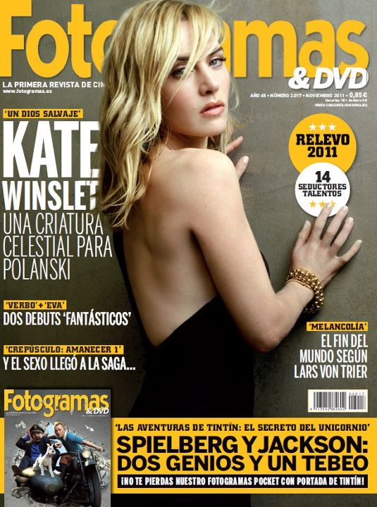 FOTOGRAMAS magazine side cover Issue 2017 November 2011