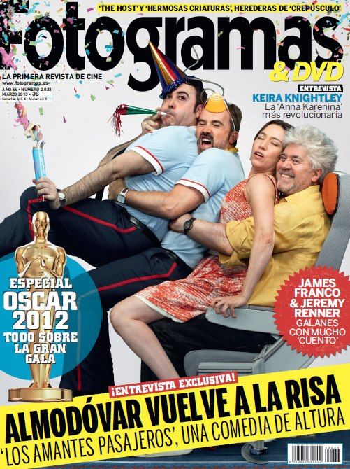 FOTOGRAMAS magazine side cover Issue 2033 March 2013