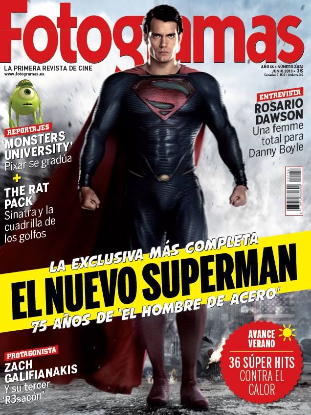 FOTOGRAMAS magazine side cover Issue 2036 June 2013